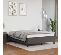 vidaXL Giroletto Grigio 140x190 cm in Similpelle