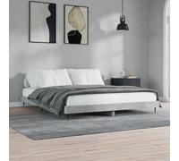 vidaXL Giroletto Grigio Cemento 120x200 cm in Legno Multistrato