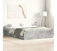 vidaXL Giroletto Grigio Cemento 150x200 cm King Size