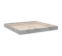 vidaXL Giroletto Grigio Cemento 180x200 cm in Legno Multistrato, Mobile Camera da Letto, Letto, Struttura Letto, arredo Camera da Letto, Base Letto