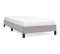 vidaXL Giroletto Grigio Chiaro 80x200 cm in Tessuto