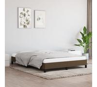 vidaXL Giroletto Grigio Marrone 140x200 cm in Tessuto