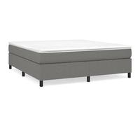 VIDAXL - Giroletto Grigio Scuro 180x200 cm in Tessuto - SPEDIZIONE GRATUITA
