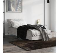 vidaXL Giroletto Grigio Sonoma 75x190 cm in Legno Multistrato