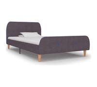 VIDAXL - Giroletto Grigio Talpa In Tessuto 90x200 Cm