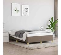 vidaXL Giroletto Grigio Tortora 140x200 cm in Tessuto