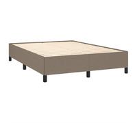 vidaXL Giroletto Grigio Tortora 140x200 cm in Tessuto