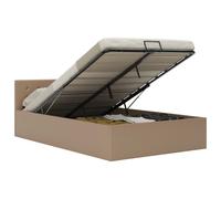 vidaXL Giroletto Idraulico Cappuccino in Similpelle 120x200cm