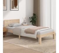VIDAXL - Giroletto in Legno Massello 90x190 cm Single