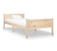 vidaXL Giroletto in Legno Massello di Pino 100x200 cm