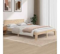 vidaXL Giroletto in Legno Massello di Pino 140x200 cm