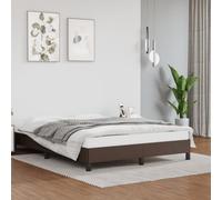 VIDAXL - Giroletto Marrone 140x200 Cm In Similpelle - SPEDIZIONE GRATUITA