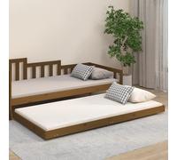 VIDAXL - Giroletto Miele 90x200 Cm In Legno Massello Di Pino - SPEDIZIONE GRATUITA