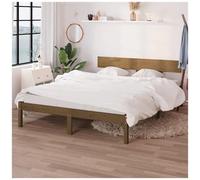 VIDAXL - Giroletto Marrone Miele In Legno Massello Di Pino 120x200 Cm - SPEDIZIONE GRATUITA