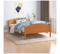 VIDAXL - Giroletto Marrone Miele In Legno Massello Di Pino 120x200 Cm - SPEDIZIONE GRATUITA