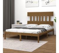 vidaXL Giroletto Miele in Legno Massello 200x200 cm