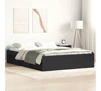 vidaXL Giroletto Nero 120x190 cm Small Double