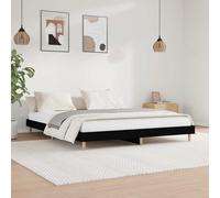 VIDAXL - Giroletto Nero 120x200 Cm In Legno Multistrato - SPEDIZIONE GRATUITA