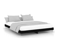 VIDAXL - Giroletto Nero 120x200 Cm In Legno Multistrato - SPEDIZIONE GRATUITA