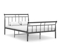 vidaXL Giroletto Nero in Metallo 120x200 cm
