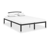 VIDAXL - Giroletto Nero In Metallo 120x200 Cm