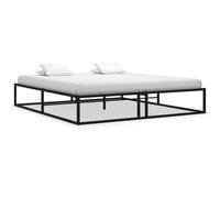vidaXL Giroletto Nero in Metallo 200x200 cm