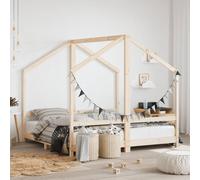 vidaXL Giroletto per Bambini 2x(80x160) cm in Legno Massello di Pino