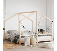vidaXL Giroletto per Bambini 2x(90x190) cm in Legno Massello di Pino