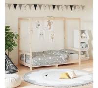 VidaXL Giroletto per Bambini 80x160 cm in Legno Massello di Pino