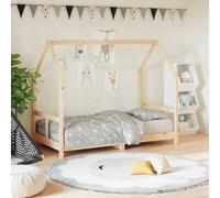 VIDAXL - Giroletto Per Bambini 80x160 Cm In Legno Massello Di Pino - SPEDIZIONE GRATUITA