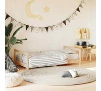 vidaXL Giroletto per Bambini 80x160 cm in Legno Massello di Pino