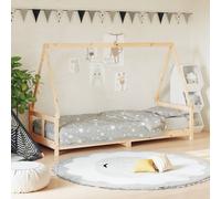 vidaXL Giroletto per Bambini 80x200 cm in Legno Massello di Pino