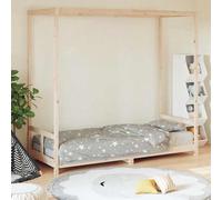 vidaXL Giroletto per Bambini 80x200 cm in Legno Massello di Pino