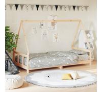 vidaXL Giroletto per Bambini 90x190 cm in Legno Massello di Pino