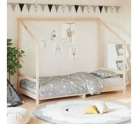 vidaXL Giroletto per Bambini 90x200 cm in Legno Massello di Pino