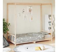 vidaXL Giroletto per Bambini 90x200 cm in Legno Massello di Pino