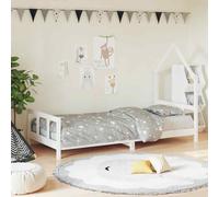 VIDAXL - Giroletto Per Bambini Bianco 90x200cm In Legno Massello Di Pino