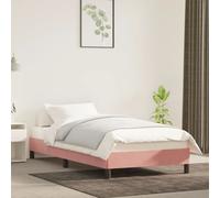 VidaXL Giroletto Rosa 100x200 cm in Velluto