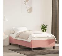 vidaXL Giroletto Rosa 90x190 cm in Velluto