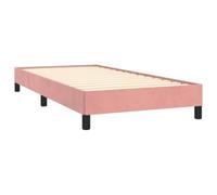vidaXL Giroletto Rosa 90x200 cm in Velluto
