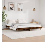 VidaXL Giroletto Rovere Fumo 140x200 cm in Legno Multistrato
