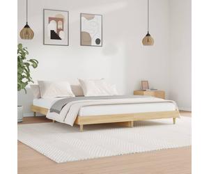 VidaXL Giroletto Rovere Sonoma 120x200 cm in Legno Multistrato