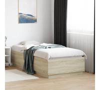 vidaXL Giroletto Rovere Sonoma 75x190 cm in Legno Multistrato