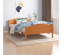 VIDAXL - Giroletto Marrone Miele In Legno Massello Di Pino 120x200 Cm - SPEDIZIONE GRATUITA
