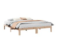 vidaXL Giroletto senza Materasso 180x200 cm in Legno Massello di Pino