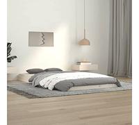 vidaXL Giroletto Senza Materasso Bianco 100x200 cm Legno Massello Pino