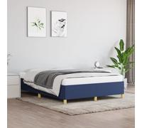 VIDAXL - Giroletto Grigio Blu 140x200 Cm In Tessuto - SPEDIZIONE GRATUITA