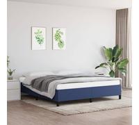 Giroletto blu 180x200 cm in tessuto