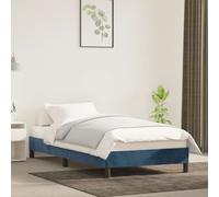 Giroletto blu scuro 80x200 cm in velluto