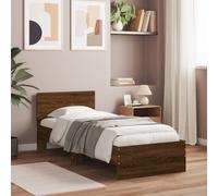 VIDAXL - Giroletto Testiera Rovere Marrone 75x190 Cm Legno Multistrato - SPEDIZIONE GRATUITA